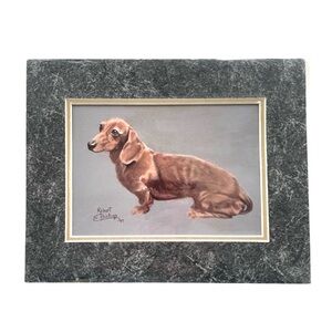 Dachshund Print By Robert Bishop Man’s Best Friend